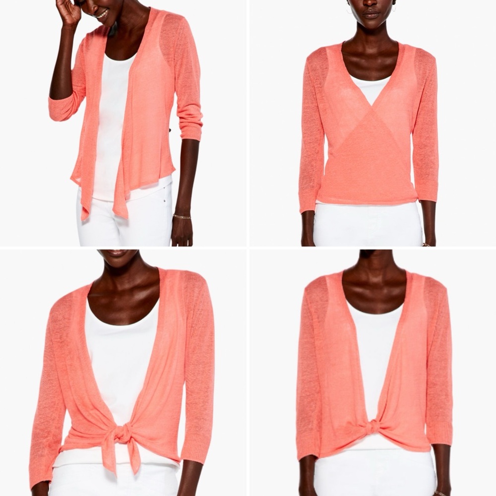 NIC+ZOE Lightweight 4-Way Cardigan Women's Size XL